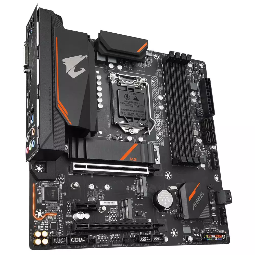 Gigabyte B460M Aorus Pro Intel 10th Gen ATX Motherboard - 2