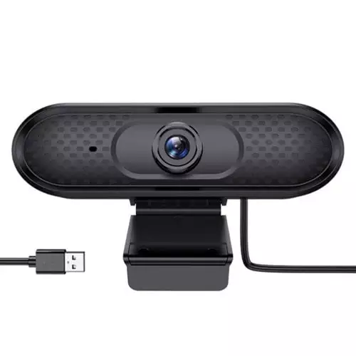 Hoco DI01 1080P Full HD Computer Webcam (Black) - 2