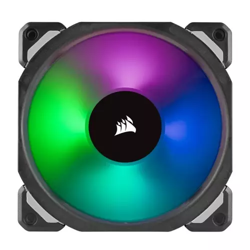 CORSAIR ML120 PRO RGB LED 120MM PWM Premium Magnetic Levitation Case Fan (Single Pack)