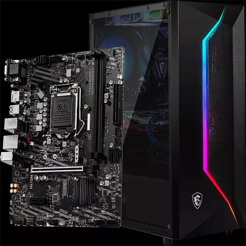 MSI H410M PRO Mirco ATX Motherboard - 0