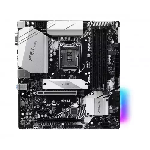 ASRock B460M Pro4 10th Gen DDR4 Motherboard - 1