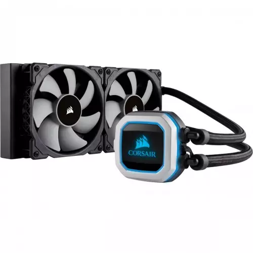 Corsair Hydro Series H100i Pro RGB 240mm All in One Liquid CPU Cooler