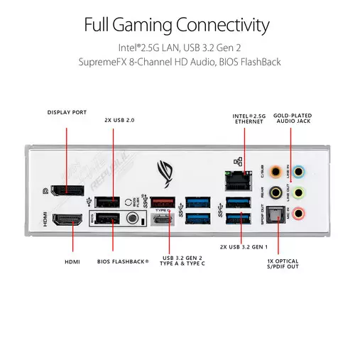 ASUS ROG Strix Z490-A Gaming LGA 1200 ATX Motherboard