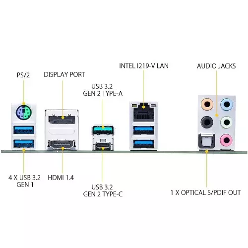 Asus TUF GAMING Z490 PLUS Intel 10th Gen Motherboard - 2