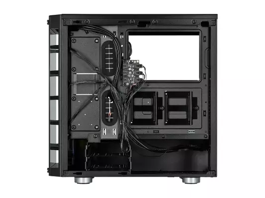 Corsair iCUE 465X RGB Mid-Tower ATX Smart Case - Black - 3