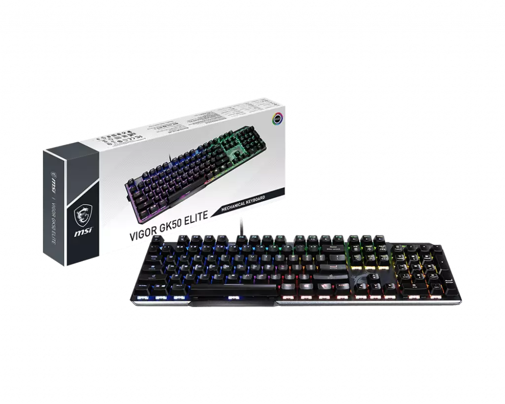 MSI VIGOR GK50 Elite RGB GAMING KEYBOARD - 1