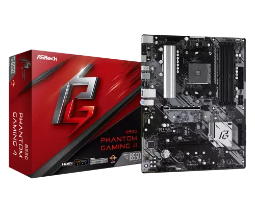 ASRock B550 Phantom Gaming 4 ATX Motherboard