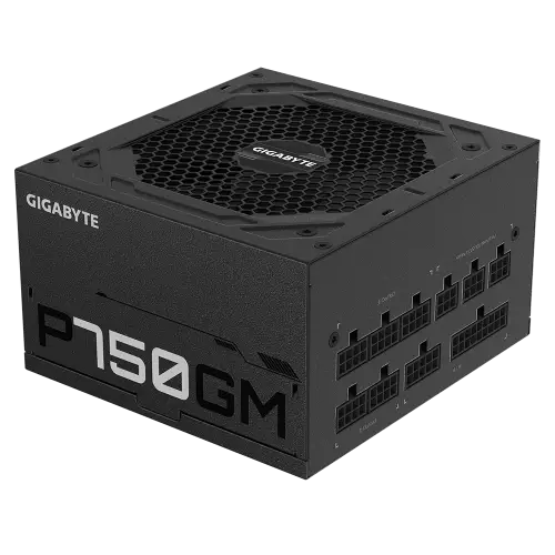 Gigabyte P750GM 750 Watt 80+ Gold Certified Power Supply-gallery-1