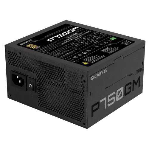 Gigabyte P750GM 750 Watt 80+ Gold Certified Power Supply-gallery-2