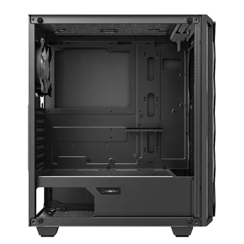 Gamemax Black Diamond A361 Tempered Glass ATX Gaming Case (Black)
