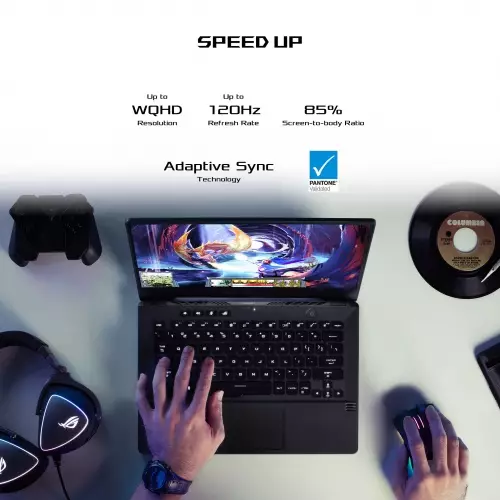 Asus ROG Zephyrus G14 GA401IV 14-inch FHD IPS Anime Matrix Led Display AMD Ryzen 9 4900HS 32GB RAM 1TB SSD Gaming Laptop with NVIDIA RTX 2060 6GB Graphics - 5