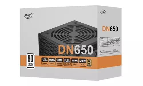 DEEPCOOL DN650 80 Plus EU Certified 650W Non Modular Power Supply - 4