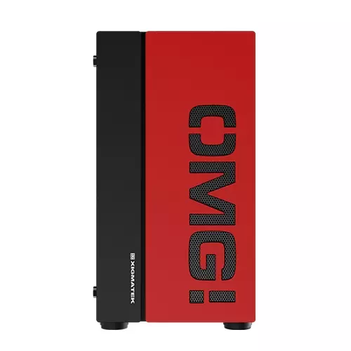 XIGMATEK OMG Tempered Glass MATX Gaming Case - 1