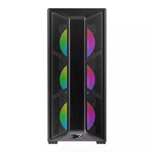 XIGMATEK TRIO Tempered Glass ATX Gaming Case - 1