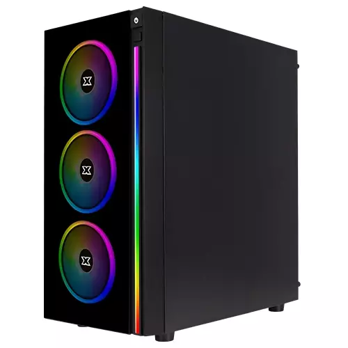 XIGMATEK POSEIDON Tempered Glass ATX Gaming Case-1
