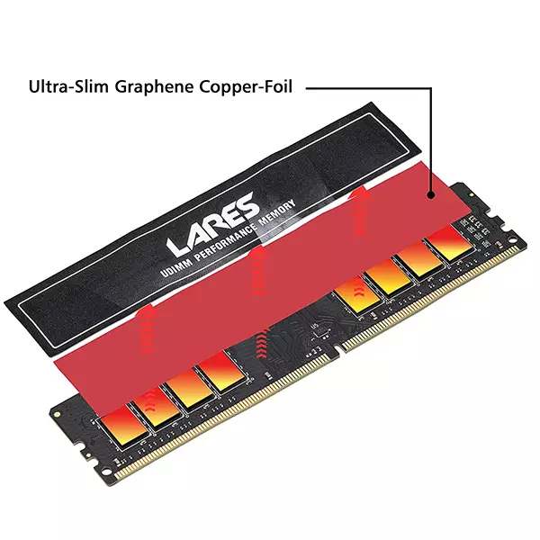 LEVEN Lares 8GB DDR4 2666MHz UDIMM Desktop Ram - 3