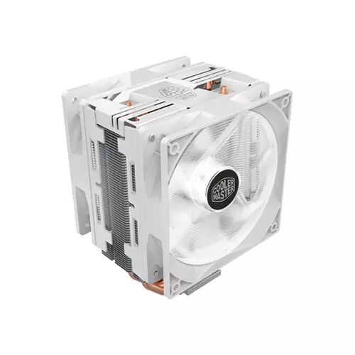 Cooler Master Hyper 212 LED Turbo Air CPU Cooler (White Edition) - 1