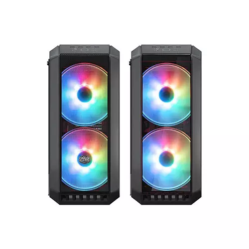 Cooler Master MasterCase H500 ARGB Mid Tower Tempered Glass Gaming Case - 2