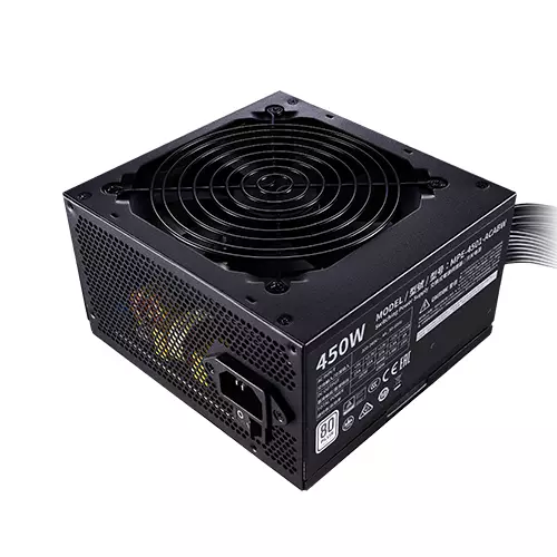 Cooler Master MWE 450 WHITE 230V V2 80 PLUS STANDARD EU CERTIFIED POWER SUPPLY - 1