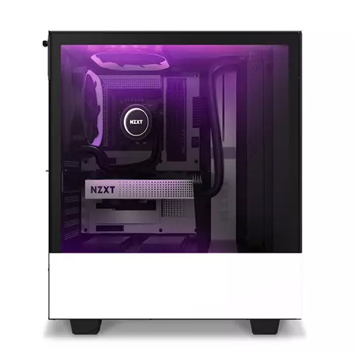NZXT H510 Elite Compact ATX Mid Tower Case (Matte White) - 1