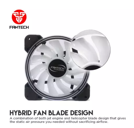 FANTECH TURBINE FB-301 ADDRESSABLE RGB CASE FAN - 1