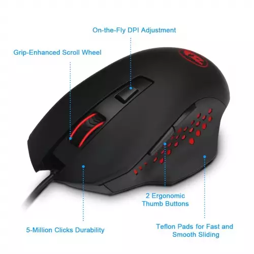 ReDragon Gainer M610 USB Wired Gaming Mouse - 2