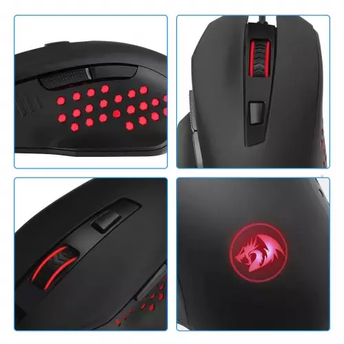 ReDragon Gainer M610 USB Wired Gaming Mouse - 3