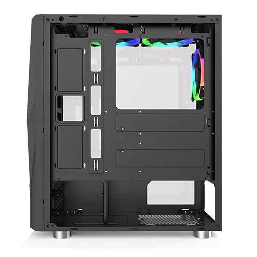 Montech Fighter 500 ATX Mid-Tower Computer Gaming Case (black) - 2