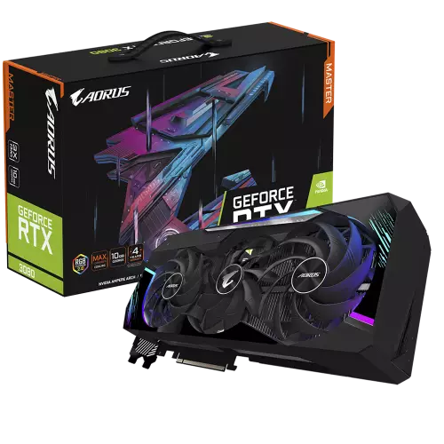 Gigabyte Aorus GeForce RTX 3080 Master 10G GDDR6X Graphics Card