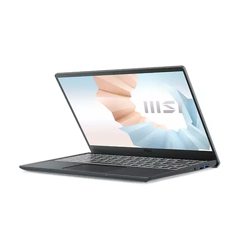 Msi Modern 14 B4MW 14-Inch FHD Ryzen 5 4500U 8GB Ram 512GB SSD aluminum chassis Laptop-gallery-1
