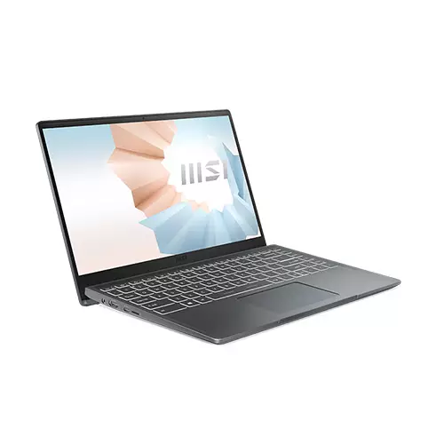 Msi Modern 14 B4MW 14-Inch FHD Ryzen 5 4500U 8GB Ram 512GB SSD aluminum chassis Laptop-gallery-2