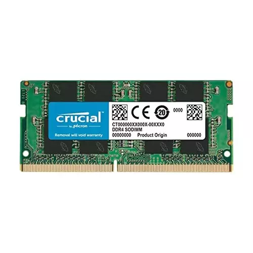 Crucial 8GB Single DDR4 2666MHz Laptop RAM