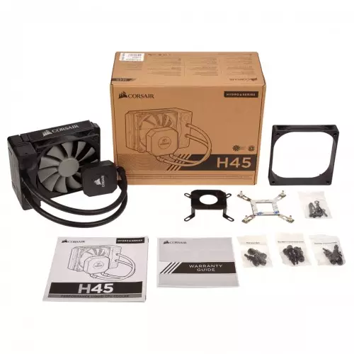 Corsair Hydro Series H45 120mm All in One Liquid CPU Cooler-1