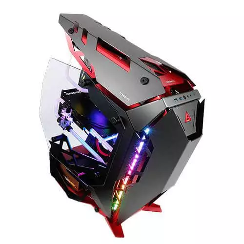 Antec TORQUE Aluminum ATX Mid Tower Gaming Case (Black) - 1