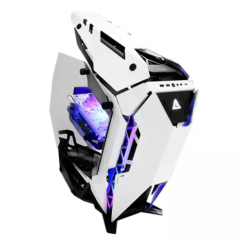 Antec TORQUE Aluminum ATX Mid Tower Gaming Case (White)