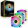 Corsair LL120 RGB 120mm Dual Light Loop Case Fan (White)-1