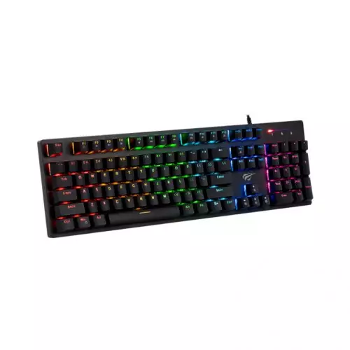 Havit KB858L RGB Backlit Mechanical Gaming Keyboard (Black) - 2