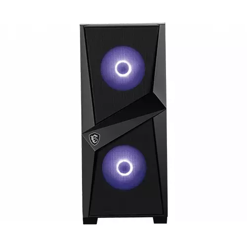 MSI MAG FORGE 100M TEMPERED GLASS MID-TOWER GAMING CASE - 2