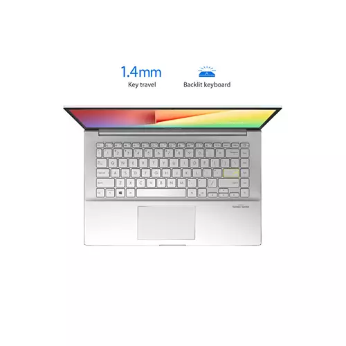 Asus VivoBook S14 S433EA 14-Inch Full HD LED Display Core i7 11th Gen 16GB RAM 512GB SSD Laptop (Dreamy White)-gallery-2