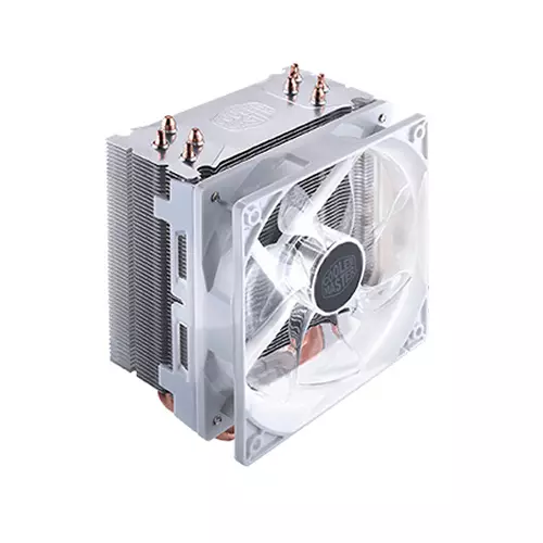 Cooler Master Hyper 212 LED Air CPU Cooler (White Edition) - 1