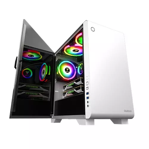 Gamdias MARS E2 Micro Tower Case (White) - 1