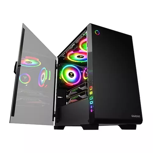 Gamdias MARS M2 Micro Tower Case (Black) - 1