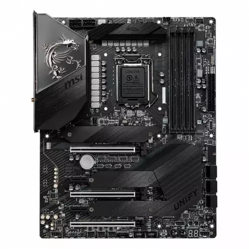 MSI MEG Z490 Unify Wi-Fi 11th Gen ATX Gaming Motherboard - 1