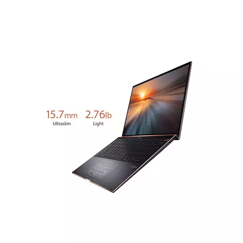 Asus ZenBook S UX393EA 13.9-inch 3.3K IPS Touchscreen Display Core i7 11th Gen 16GB RAM 1TB SSD Laptop - 0