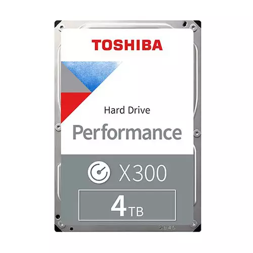 TOSHIBA X300 Performance 4TB 3.5 INCH 7200 RPM SATA Hard Disk Drive