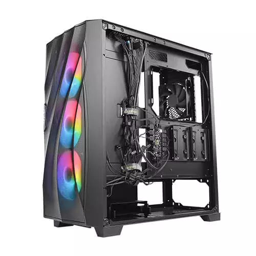 Antec DF700 Flux ARGB Mid Tower Tempered Glass ATX Case-gallery-1