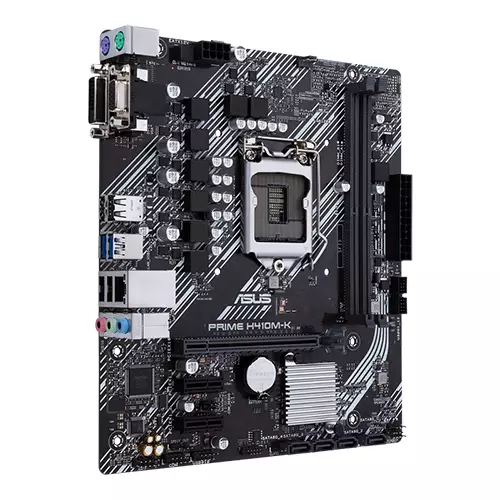 Asus Prime H410M-K Intel 10th Gen Micro-ATX Motherboard - 0