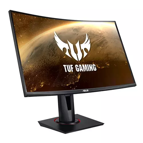 ASUS TUF VG27VQ 27 Inch FHD 165Hz Free-SYNC Curved Gaming Monitor - 1