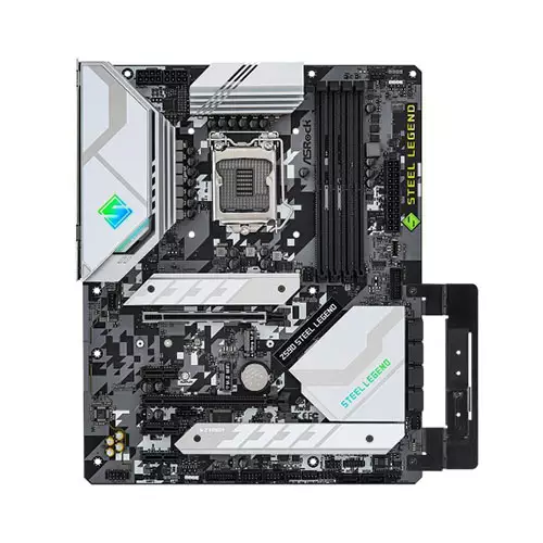 ASRock Z590 Steel Legend 10th and 11th Gen ATX Motherboard - 1