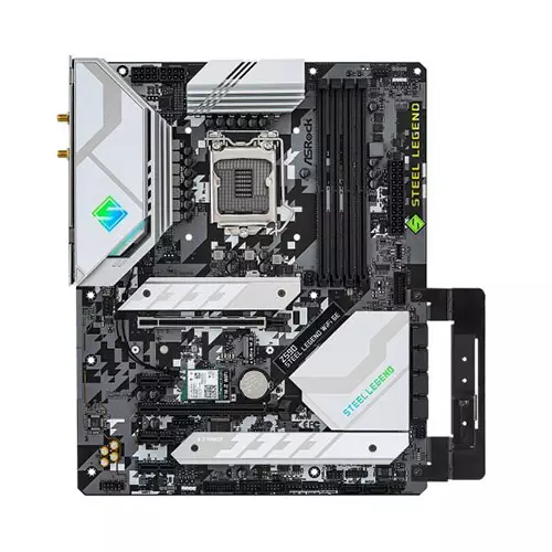 ASRock Z590 Steel Legend Wi-Fi 6E 10th and 11th Gen ATX Motherboard
